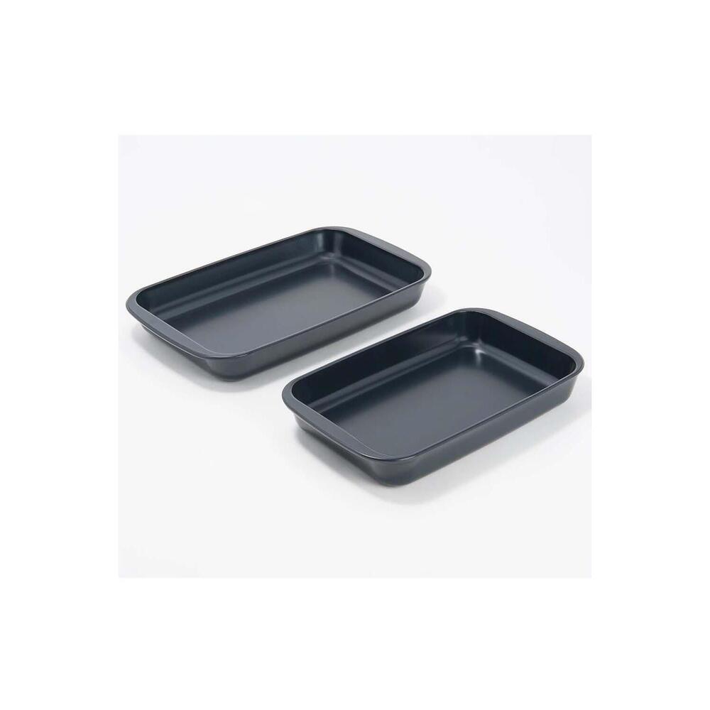 Cook's Essentials 2-Piece Nonstick Glass Bakeware Set